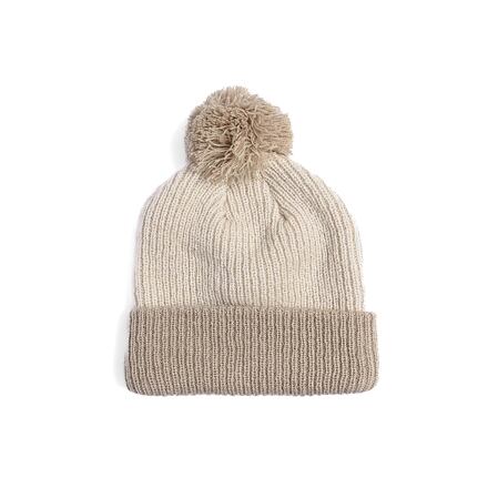 Шапка New Era Pom Beanie Бежово | 60565274, 0