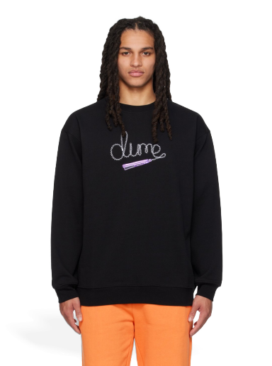 Пуловер Dime Iron Crewneck Черно | DIMESU2313BLK