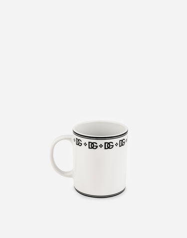 Домашен декор Dolce & Gabbana Dolce & Gabbana Logo-Print Porcelain Mug Бяло | TC0140TCALHU0082, 1
