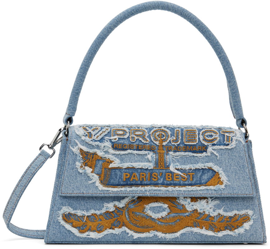 Чанта през рамо Y/PROJECT Shoulder Bag Синьо | 620BA003, 0