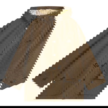 Парка Universal Works British Waxed Cotton Boston Parka Jacket Кафяво | P33003-BRN, 0