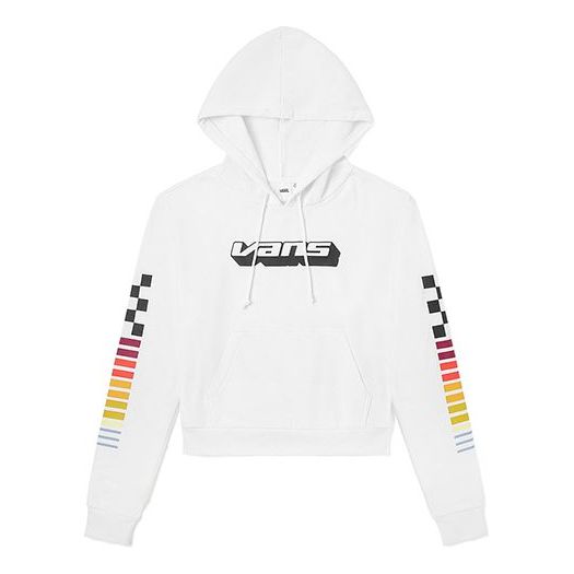 Суитчър Vans Vans Athleisure Casual Cropped Hoodie Бяло | VN0A47YDWHT