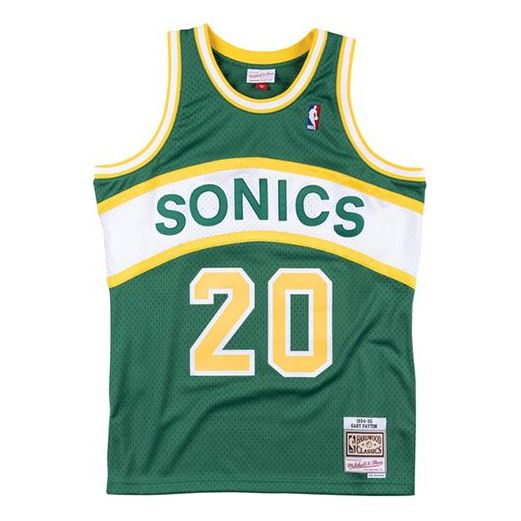 Фланелка Mitchell & Ness Mitchell & Ness Swingman Jersey Seattle SuperSonics Gary Payton 1994-95 Зелено | SMJYGS18044-SSUKYGN194GPA