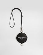 Dolce & Gabbana Calfskin Round Coin Purse with Strap