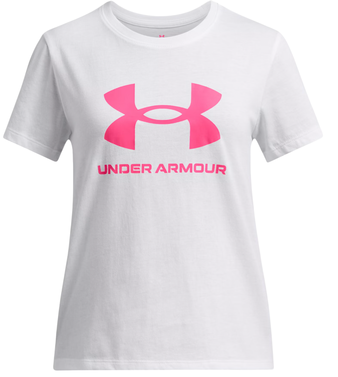Тениска Under Armour Big Logo Short Sleeve T-Shirt Бяло | 1389756-100, 0