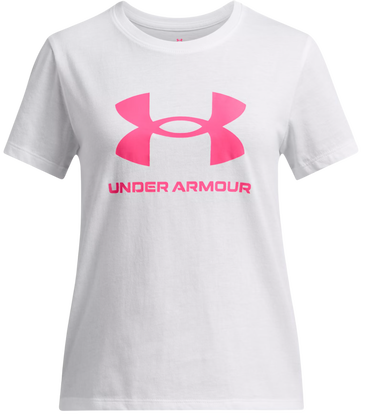 Тениска Under Armour Big Logo Short Sleeve T-Shirt Бяло | 1389756-100, 0