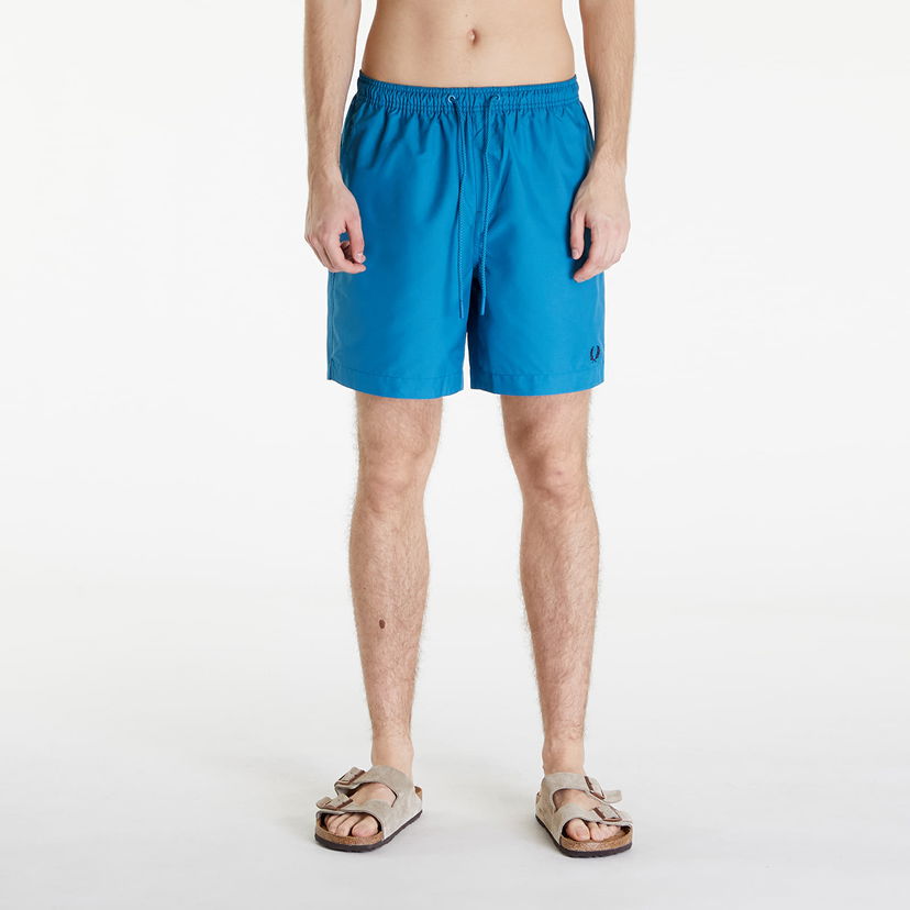 Бански Fred Perry Classic Swimshort Runaway Ocean Синьо | S8508 U46