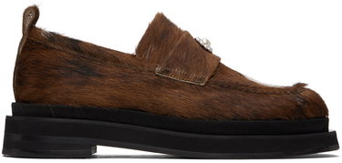 Pокля Simone Rocha Simone Rocha Heart Toe Platform Loafers Кафяво | LOF1PD 0794, 0
