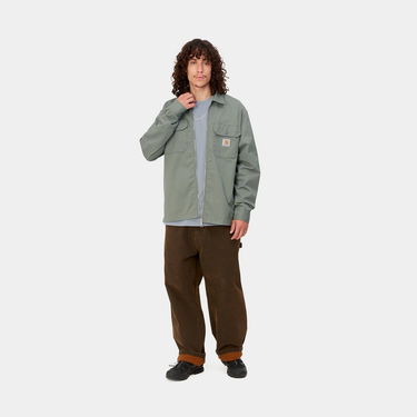 Риза Carhartt WIP L/S Craft Zip Shirt Зелено | I032839_1ND_02, 4