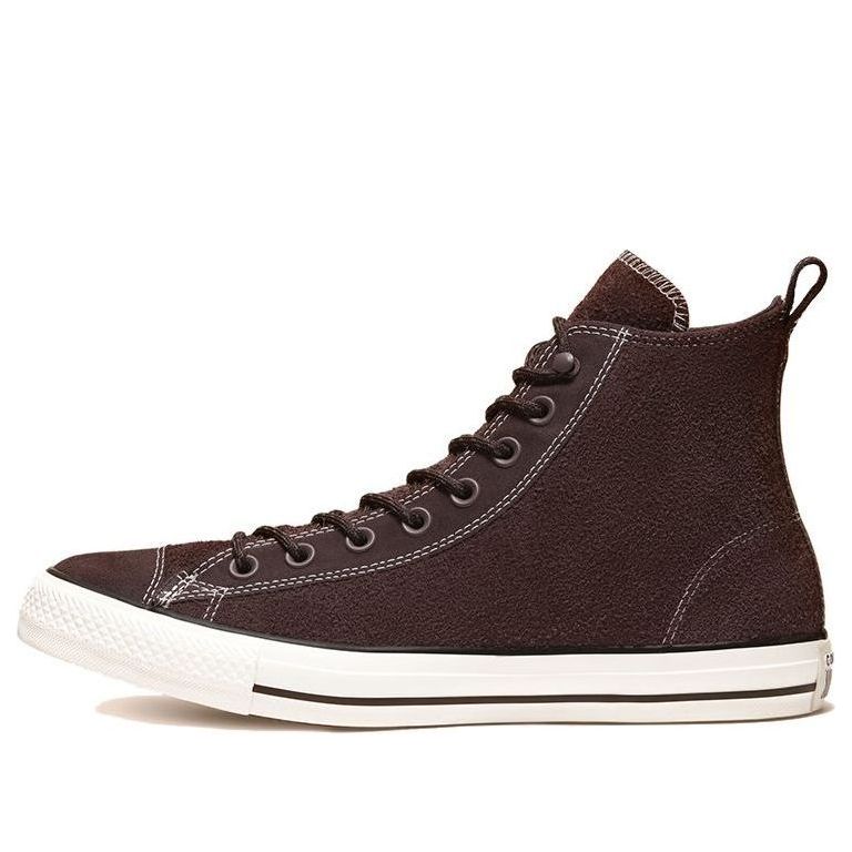 Кецове и обувки Converse Chuck Taylor All Star Suede High Top Кафяво | 165844C