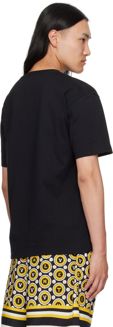 Тениска Valentino Valentino 'Le Chat De La Maison' Cotton T-Shirt Черно | 7V3MG16PB32, 2