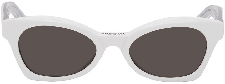 Слънчеви очила Balenciaga Sharp Butterfly Sunglasses Бяло | BB0230S, 0