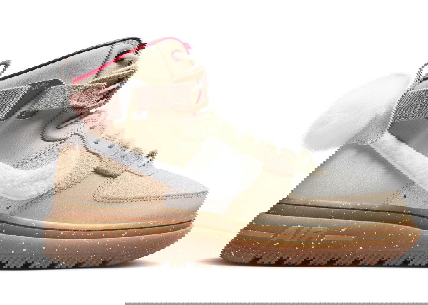 Кецове и обувки Nike Air Force 1 High Utility 2.0 Chinese New Year Leap High W Бежово | FD4343-102, 0