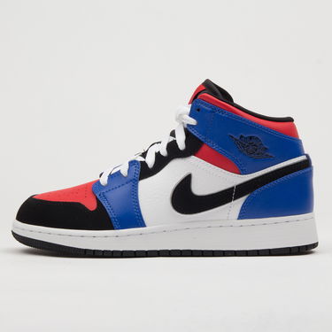 Кецове и обувки Jordan Air Jordan 1 Mid GS Многоцветен | 554725-124, 0