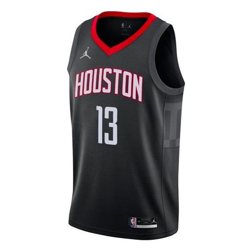 Фланелка Jordan Houston Rockets LeBron James 13 Basketball Jersey Jordan NBA Fan Edition Черно | CV9478-016, 0