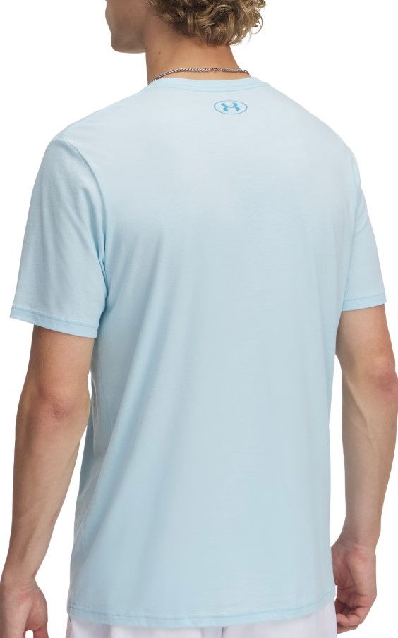 Тениска Under Armour Under Armour Stacked Logo Short Sleeve T-Shirt Синьо | 6000211-494, 1