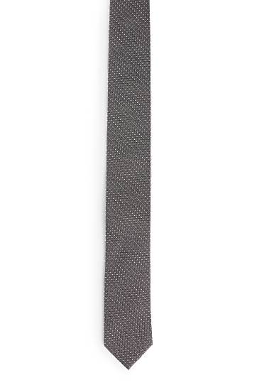 Колани BOSS Tie with Jacquard Micro Dots Сиво | 50520645, 0