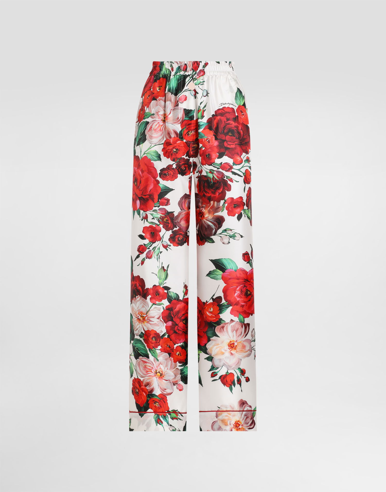 Пижама Dolce & Gabbana Dolce & Gabbana Rose Print Satin Pajama Pants Многоцветен | FTAMPTIS1ZDHA5PD, 0