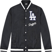 LA Dodgers Striped Varsity Jacket