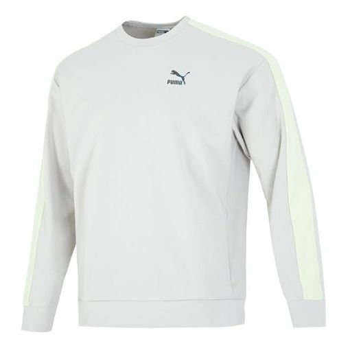 Пуловер Puma Crewneck Logo Sweatshirt Сиво | 538830-09, 0
