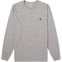 Поло тениска Polo by Ralph Lauren Long Sleeve T-Shirt "Dark Vintage Heather" Сиво | 710671467031, 1