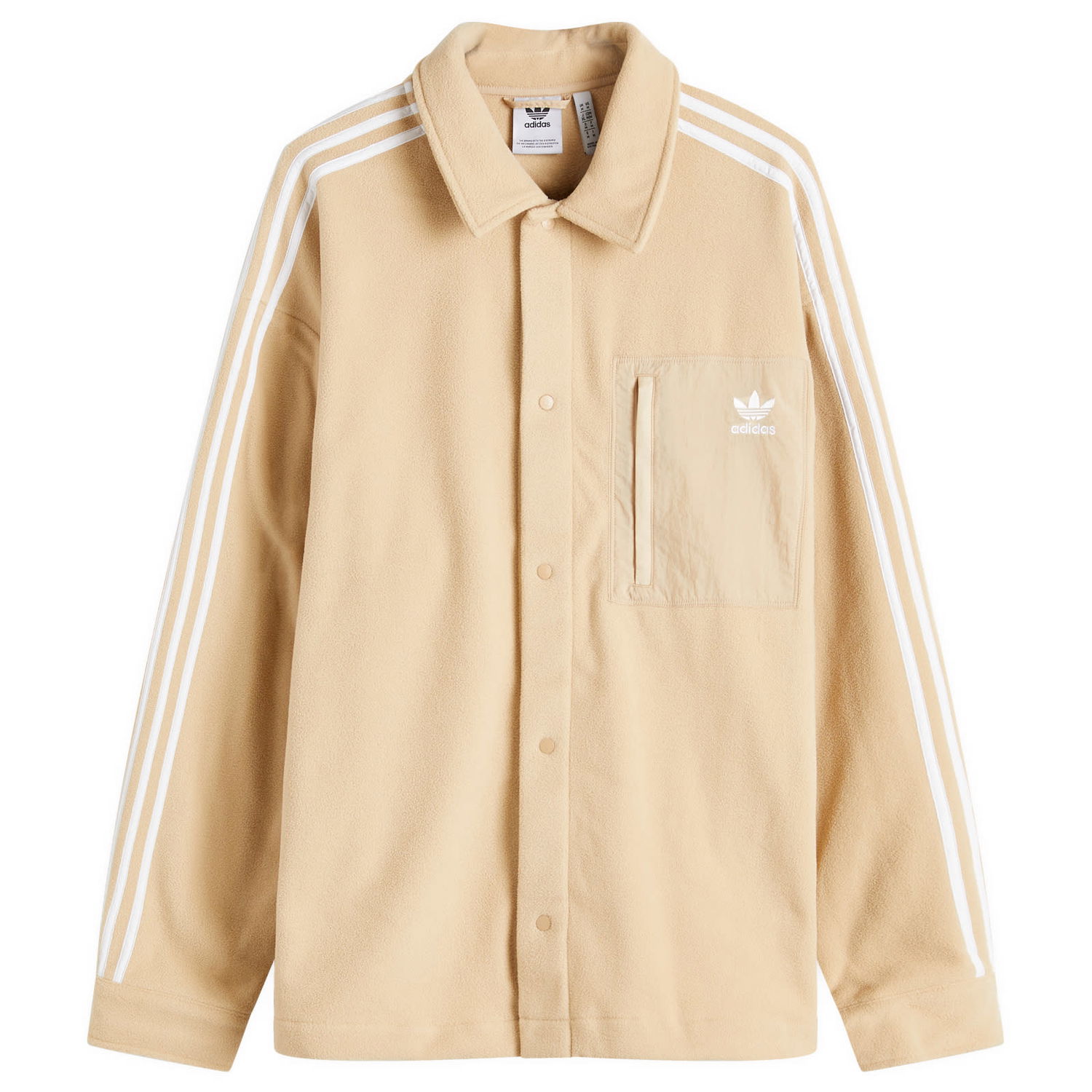 Риза adidas Originals Polar Shirt Size Large Бежово | IX5219, 0