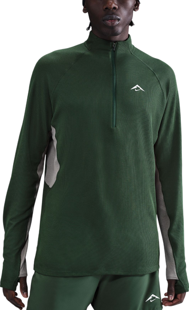 Суитчър Nike Nike Trail Running Top Зелено | fv9994-323, 0