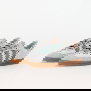 Кецове и обувки adidas Originals Samba OG Silver Green Бяло | ID0492, 4