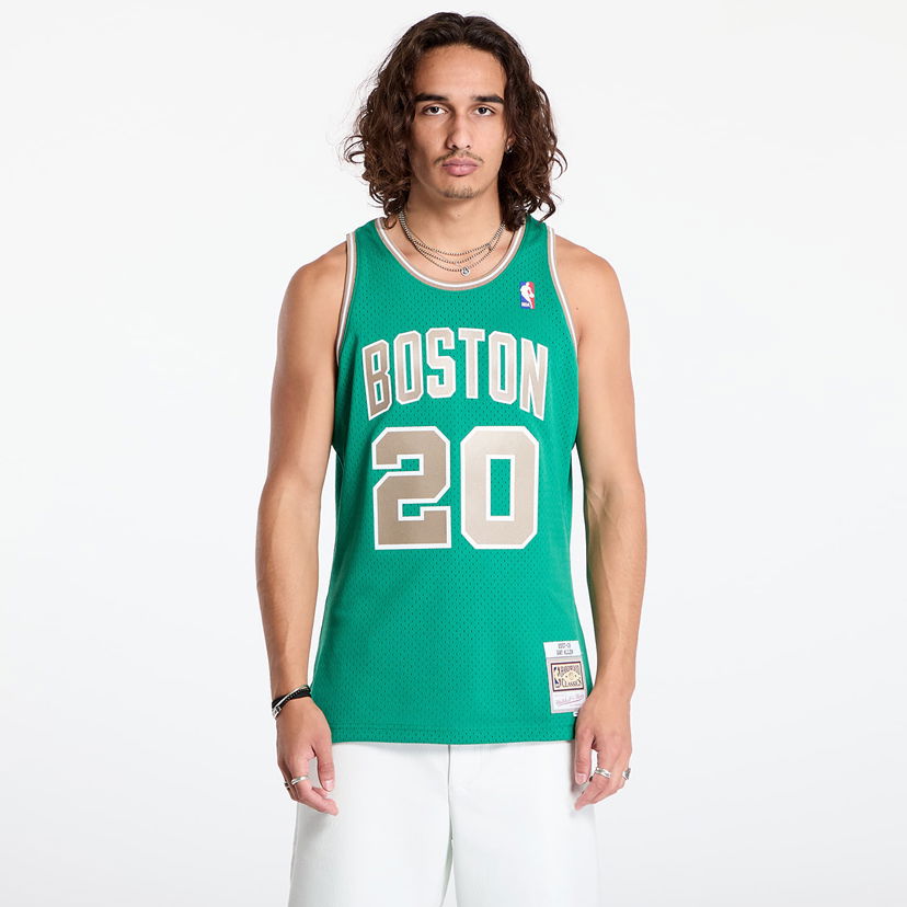 Фланелка Mitchell & Ness Boston Celtics 20 Ray Allen Swingman Jersey Green Зелено | SMJYGS20008 Green