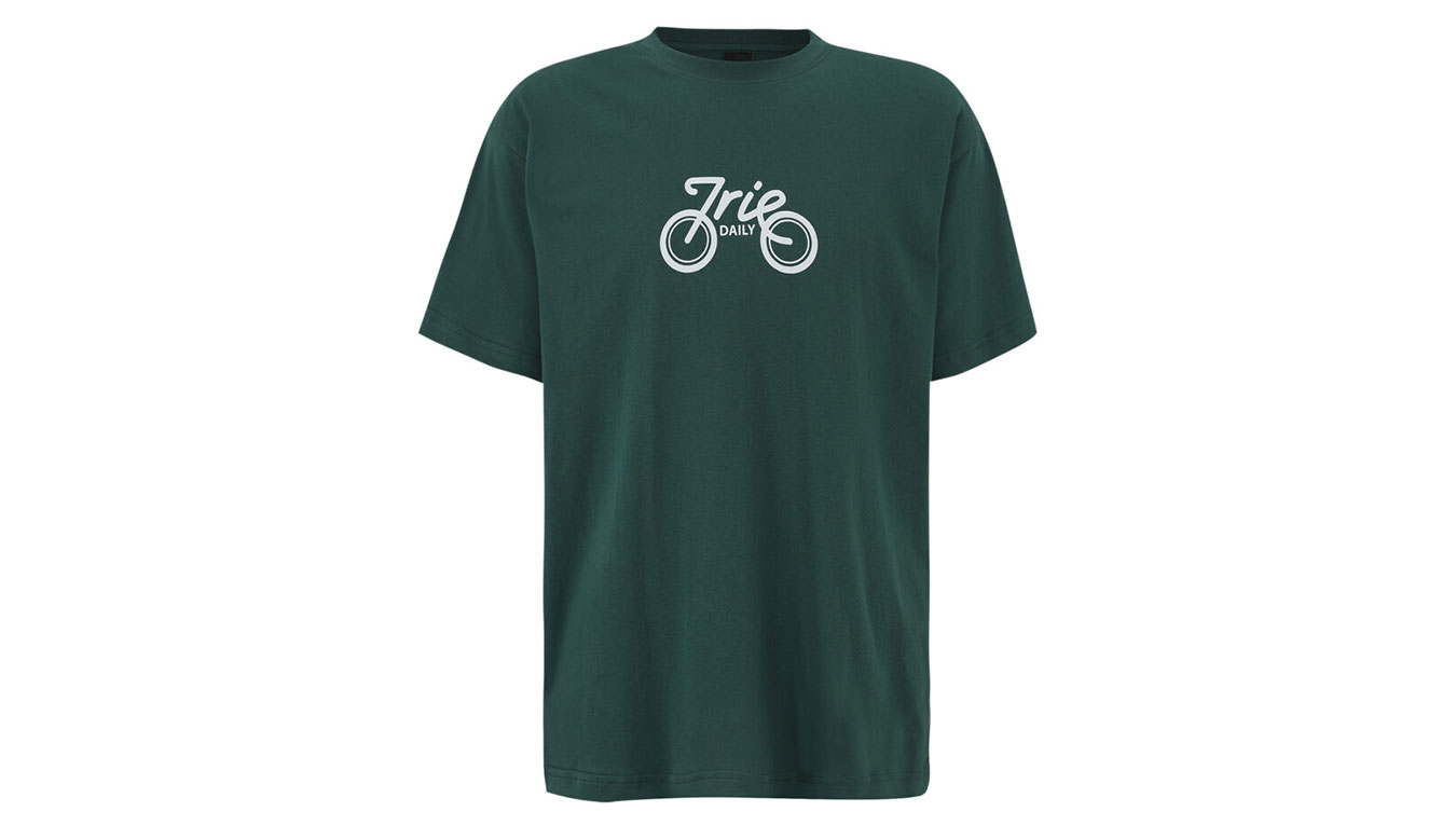 Тениска Irie Daily Daily Bike T-Shirt Зелено | 115D56B-447, 0