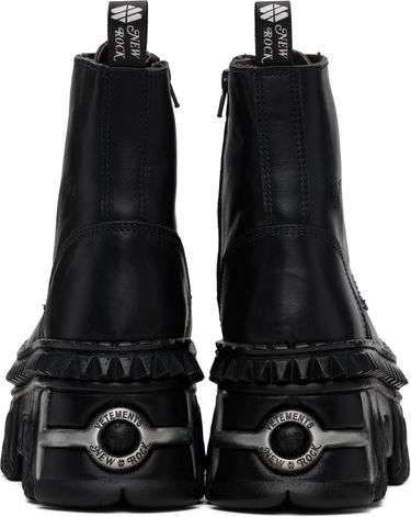 Кецове и обувки VETEMENTS VETEMENTS New Rock Edition Combat Boots Черно | UE64BO220B, 1
