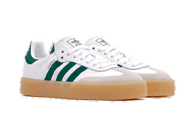 Кецове и обувки adidas Originals Samba "White Collegiate Green Gum" Бяло | ID0440, 3
