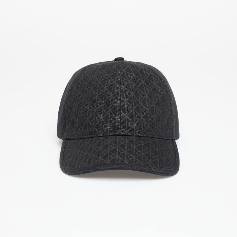 Шапка с козирка CALVIN KLEIN Calvin Klein Emblem Print Leather Cap Черно | LV04D5029G YFR