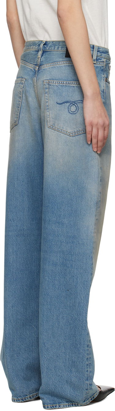 Дънки R13 R13 D'Arcy Loose Jeans Синьо | R13WD038-D306A, 2