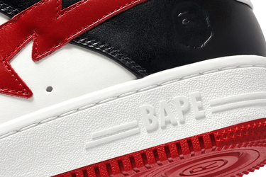 Кецове и обувки BAPE Bape Sta #3 Black/Red Черно | 0ZXSHM191303M, 5