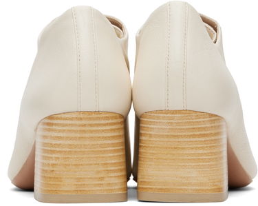 Бижута LEMAIRE LEMAIRE Souris Classic 55 Derby Heels Бяло | FO0246 LL0070, 1