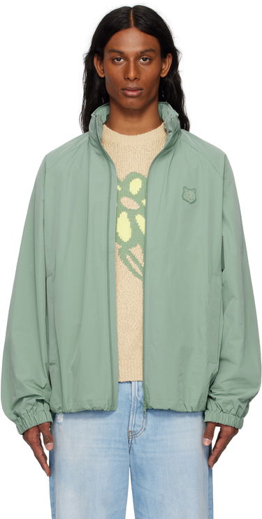 Ветровка MAISON KITSUNÉ Maison Kitsuné Windbreaker Jacket Зелено | OM02201WQ4045, 0