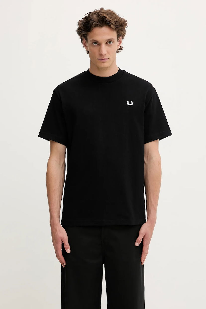 Тениска Fred Perry Fred Perry M8710 T-Shirt Черно | M8710