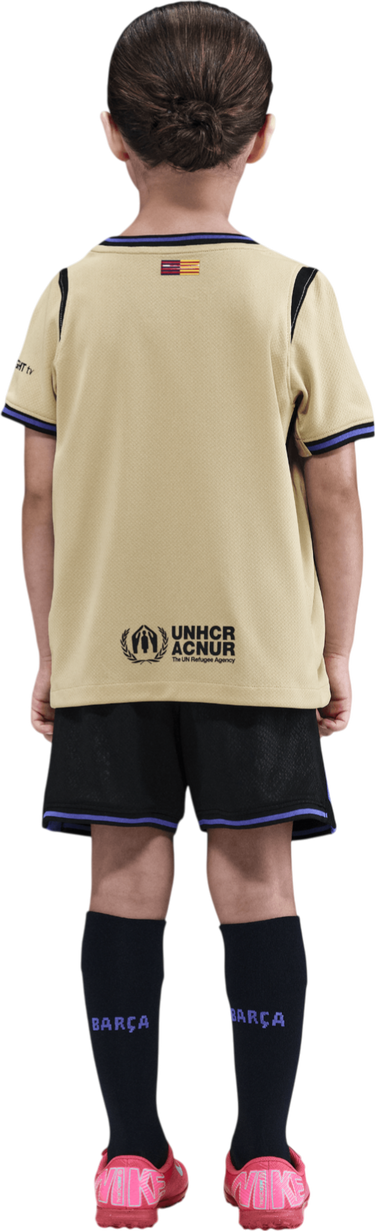 Фланелка Nike FC Barcelona Dri-FIT Minikit Away Jersey Set 2025/26 Жълто | hj5618-784, 4
