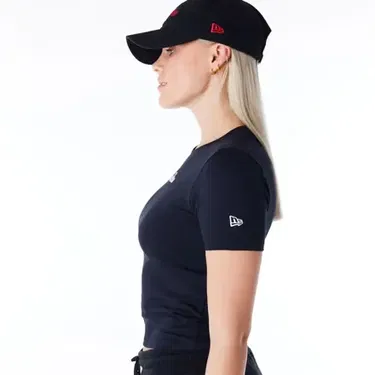 Тениска New Era Slim Tee T-Shirt Черно | 60564944, 2