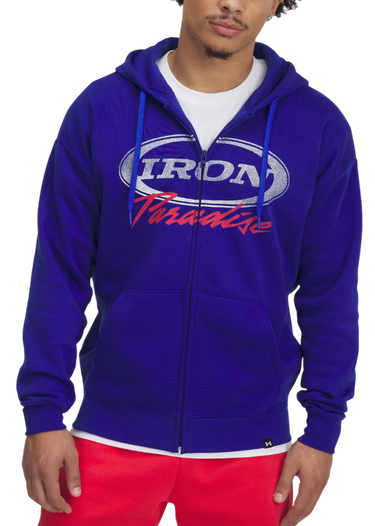 Суитчър Under Armour Under Armour Project Rock Icon Fleece Full-Zip Hoodie Синьо | 1389914-400, 0
