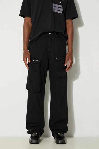 Карго панталони Maison Margiela Cargo Pants Черно | SH0LA0007.S30460, 0