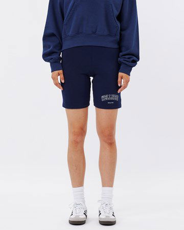Къси панталони Sporty & Rich Wellness Biker Shorts Тъмно синьо | SH851NA, 1