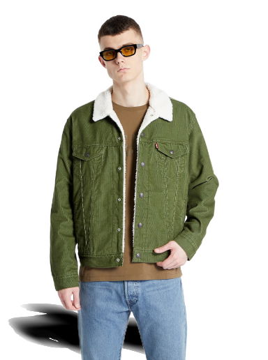 Яке Levi's Type III Sherpa Trucker Jacket Зелено | 16365-0226