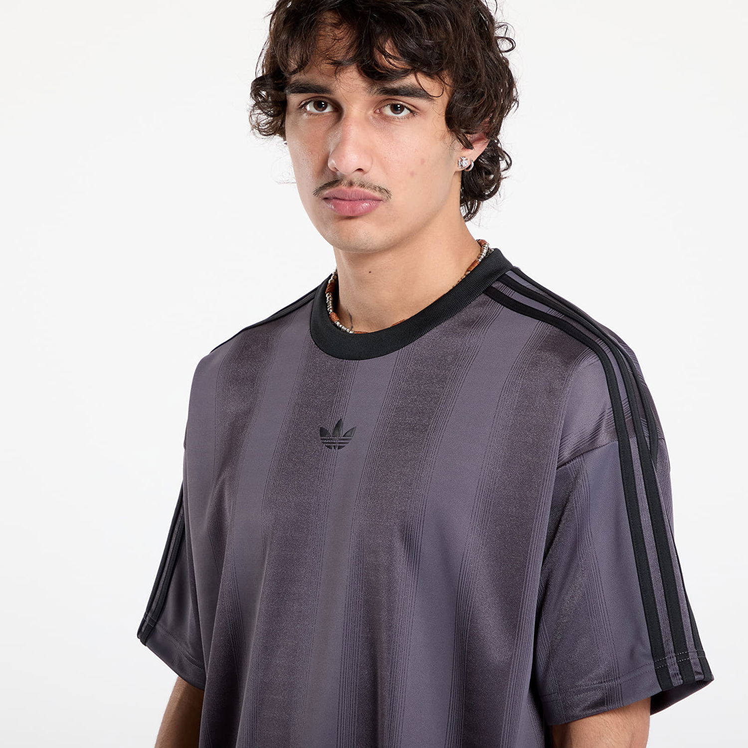 Тениска adidas Performance Adicolor Jersey T-Shirt Лилаво | JW5880, 1
