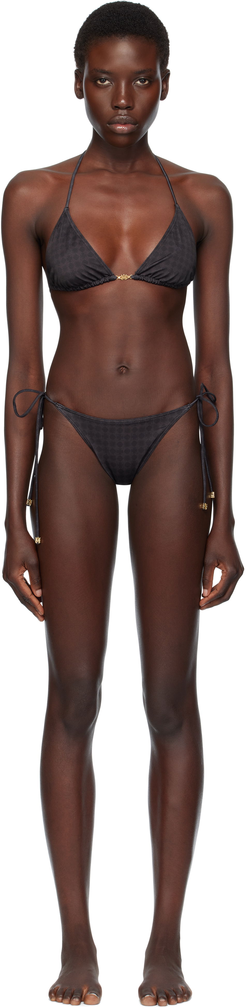 Бански AMIRI AMIRI MA Quad Bikini Черно | AWSWIK1007, 0