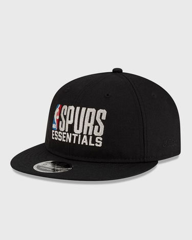 Шапка с козирка New Era Fear of God 59FIFTY Retro Crown Flat San Antonio Spurs NBA Essentials Cap Черно | 60792606, 1