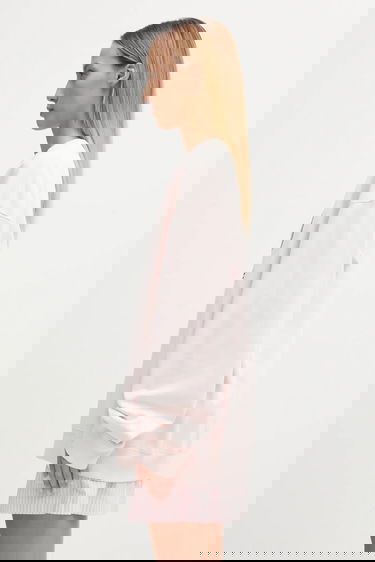 Суитчър Sporty & Rich Eden Crest Embroidered Sweatshirt Розово | ST07160621P140, 1