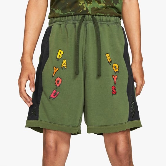 Къси панталони Jordan Brand Zion Fleece Shorts Зелено | DJ4676-335, 0