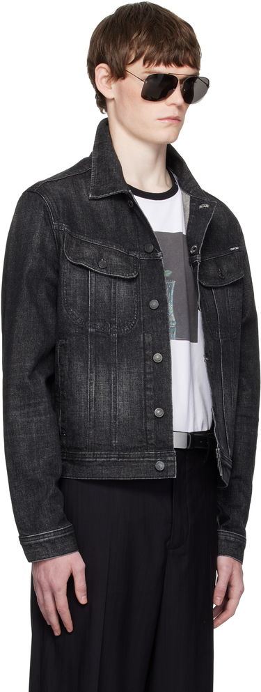 Яке Tom Ford TOM FORD Icon Selvedge Denim Jacket Черно | DJI001-DMC076, 1